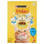 Purina Friskies Crocchette Gatti Adulti con Salmone e Verdure 400 g