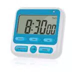 QUMOX Timer da cucina digitale magnetico da cucina con allarme e ampio display LCD HX106