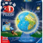 Ravensburger - 3D Puzzle Globo Night Edition con Luce