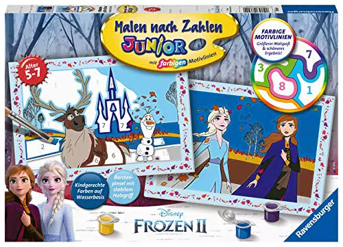Ravensburger Malen nach Zahlen 27692 - Freunde fürs Leben - Für Kinder ab 5 Jahren