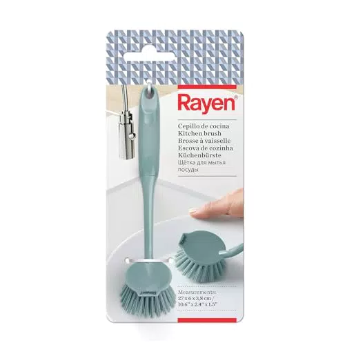 Rayen, Blu Spazzola da Cucina, Medidas: 27 x 6 x 3, 8 cm