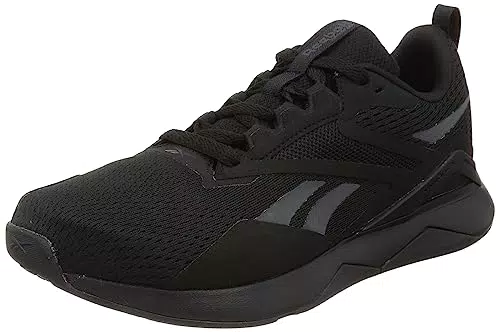 Reebok Nanoflex TR 2, Scarpe da Ginnastica Uomo, Core Nero Core Nero Freddo Grigio 7