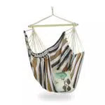 Relaxdays Sedia Sospesa, Moderna, Poltrona in Cotone per Bambini e Adulti