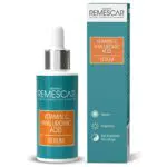 Remescar Siero Riparatore con Acido Ialuronico e Vitamina C Viso 30ml - Tecnologia Microbioma - Stimola la Produzione di Collagene - Ripara e Illumina la Pelle - Idratazione Intensa