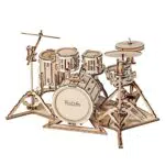 Rolife Puzzle 3D Legno Batteria Rompicapo - Modellismo da Costruire Adulti -Decorazioni per la Casa Regalo Donna Uomo TG409