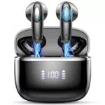 ROMOKE Auricolari Bluetooth, Cuffie Bluetooth 5.3, Cuffie Wireless Cancellazione Del Rumore