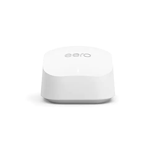 Router Wi-Fi 6 mesh dual-band Amazon eero 6+, con hub per Casa Intelligente Zigbee integrato e supporto per i dispositivi client a 160 MHz