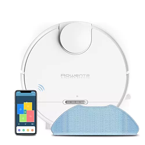 Rowenta RR7987 X-Plorer Serie 95 Robot Aspirapolvere Lavapavimenti con Mappatura Precisa e Tecnologia Laser