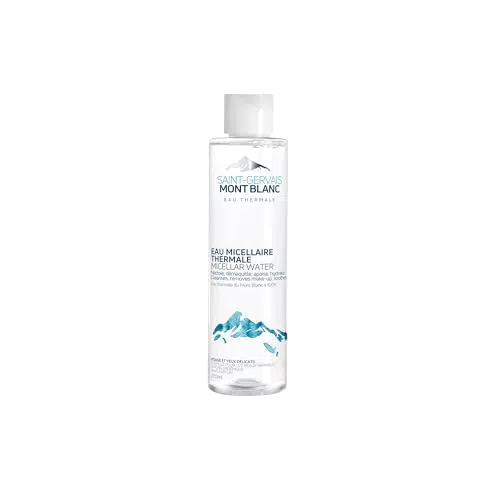 Saint-Gervais Mont Blanc - Acqua micellare termale lenitiva per viso e occhi sensibili - 400 ml