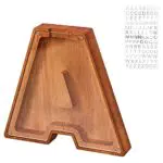 Salvadanaio a forma di maialino in legno personalizzato