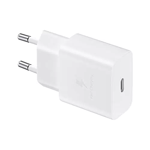 Samsung EP-T1510N Caricatore da 15W, Porta USB-C, White