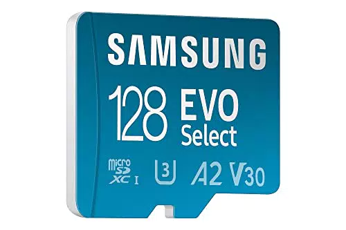 Samsung Memorie Mb-Me128Ka Evo Select Scheda Microsd Da 128 Gb