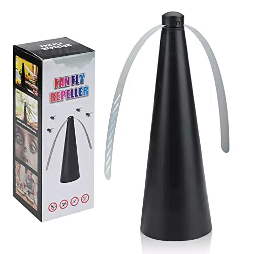 Scacciamosche Elettrico a ventaglio, nero