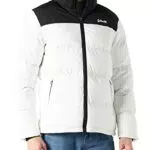 Schott NYC UTAH, Giacca Uomo, Bianco, L