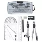 Set con Compasso, 10 Pezzi