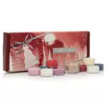 Set regalo Yankee Candle, 10 candele profumate e 1 portacandele