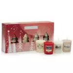 Set regalo Yankee Candle, 4 candele votive profumate