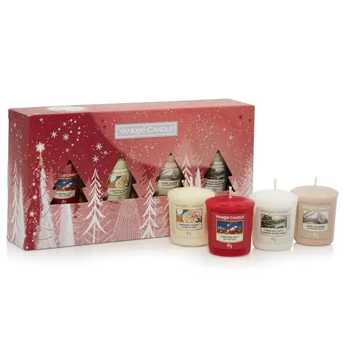 Set regalo Yankee Candle, 4 candele votive profumate