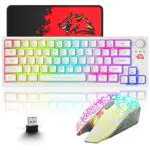 Set Tastiera e Mouse Wireless, bianco