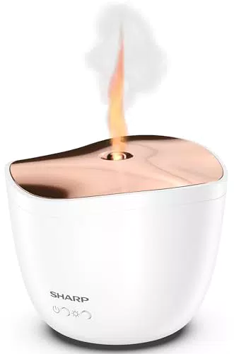 Sharp Diffusore di aromi a ultrasuoni DF-A1E-W, Illuminazione a LED