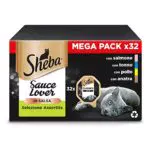 Sheba Sauce Lovers Selezione Assortita Cibo Umido per Gatti