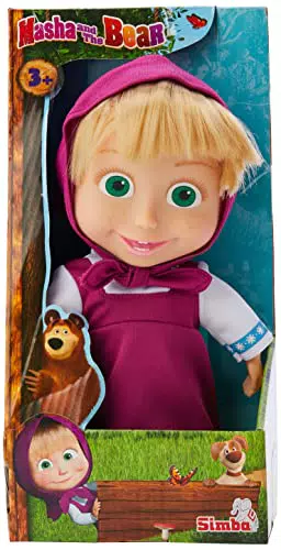 Simba - Masha e Orso Bambola Masha 23 Cm, 109306372