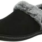 Skechers Cozy Campfire, Pantofole Donna, Nero