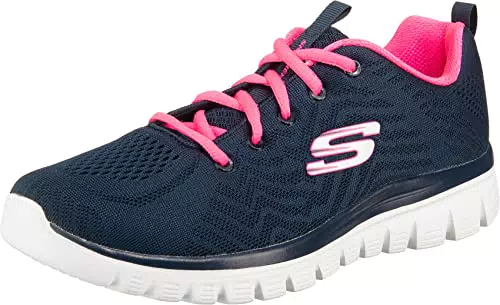 Skechers Graceful Get Connected, Sneaker da Donna, Blu, 36