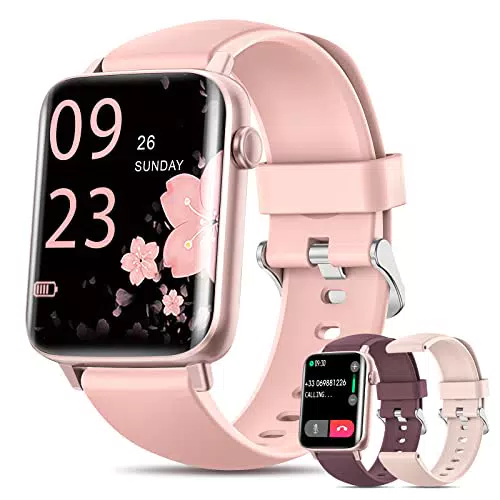 Smartwatch da Donna con Bluetooth e Vivavoce, rosa
