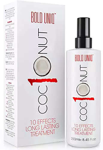 Spray Termoprotettore Capelli al Cocco - Trattamento Senza Risciacquo per Capelli Secchi