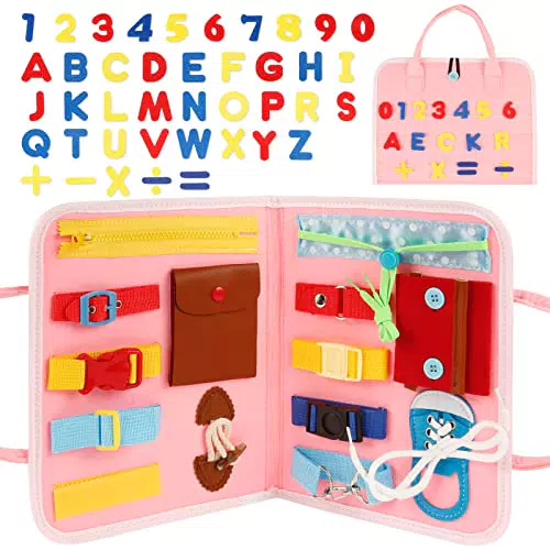Sterneer Busy Board, Montessori Tavola Sensoriali per Giocattoli attività