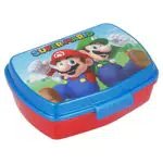 Stor FUNNY SANDWICH BOX Porta Pranzo Rettangolare, Super Mario