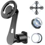 Supporto Magnetico Per Telefono da Auto, Supporto Per Telefono Cellulare Magnetico Girevole a 360°