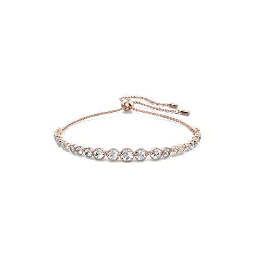 Swarovski Emily Bracciale a Catena Morbida con Pavè di Cristalli Swarovski