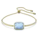 Swarovski Orbita Bracciale con Pietra Ottagonale Bicolore e Cristalli VerdiSwarovski