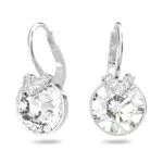 Swarovski Orecchini pendenti Bella V, Taglio tondo, Bianchi