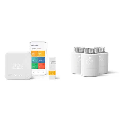 tado° Kit di Base Termostato Intelligente e 3 Termostati