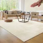 Tappeto per soggiorno Unicolore Lavabile Morbido pelo corto morbido