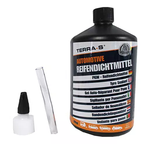 TERRA-S T16001 Flat Tyre Puncture Repair Sealant Refill for Standard Kit