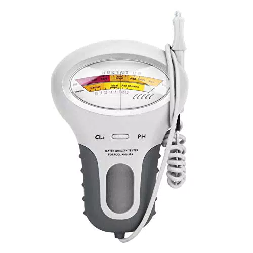 Tester della qualità dell'acqua, misuratore di pH, rilevatore di cloro