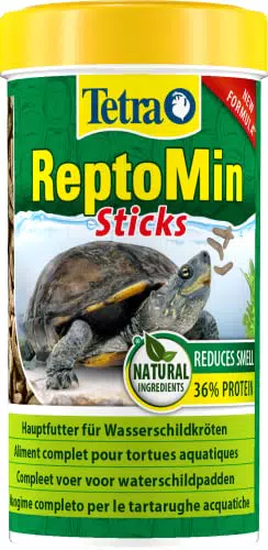Tetra ReptoMin Sticks Turtle Food - Alimento di Base Bilanciato per Tartarughe Acquatiche Adulte, 250 ml