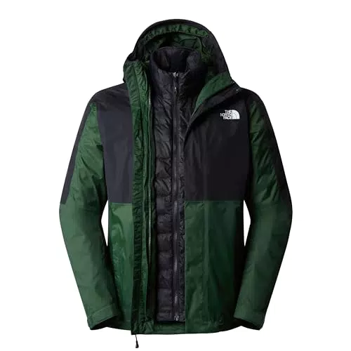 The North Face New DryVent Giacca, Pine Needle/TNF Black