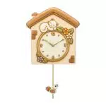 THUN Orologio A Pendolo Gatto E Uccellino