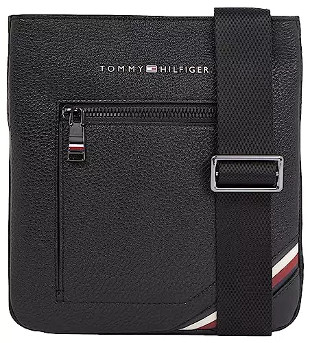 Tommy Hilfiger Borsa a Tracolla Uomo Central Crossover Media