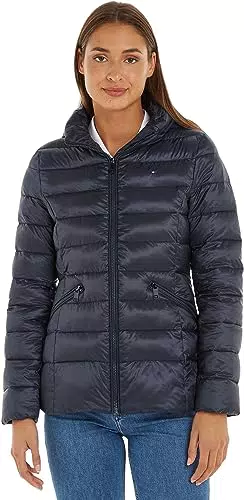 Tommy Hilfiger Giacca Donna Padded Global Stripe Jacket Giacca da Mezza Stagione