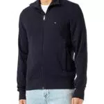 Tommy Hilfiger Im Na Bandiera Logo Stand Zip Thru Maglie Pesanti