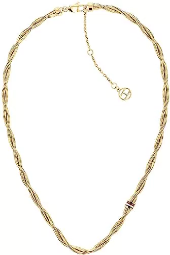 Tommy Hilfiger Jewelry Collana a Catena da Donna Oro Giallo - 2780685