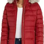Tommy Hilfiger Piumino Donna Down Jacket With Fur Invernale
