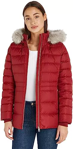 Tommy Hilfiger Piumino Donna Down Jacket With Fur Invernale