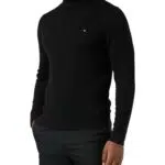 Tommy Hilfiger Pullover Uomo Cashmere Roll Neck Collo Alto